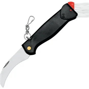 kapesní nůž Fox Knives FOX HOUBOVÝ ZAVÍRACÍ NŮŽ NEREZOVÁ OCEL 420C ČEPEL, ČERNÁ RUKOJEŤ ABS 406 B