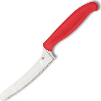 Kuchyňský nůž Spyderco Z-Cut Lightweight kuchyňský nůž červený 11 cm