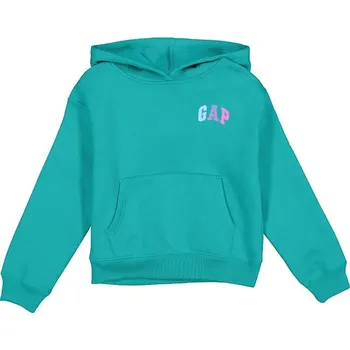 Dívčí mikina GAP Türkis 7284601 110