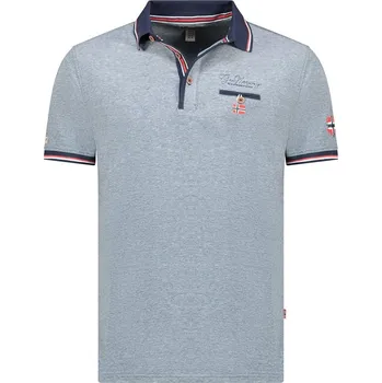 Pánské tričko Tričko Geographical Norway Blau 798555 S