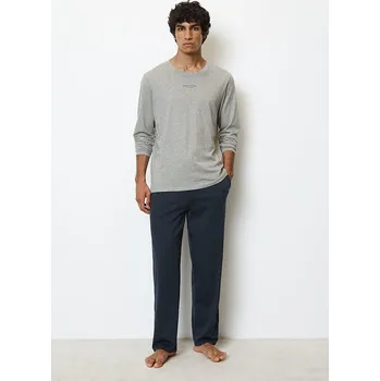 Pánské pyžamo Marc O´Polo Bodywear Dunkelblau/ Grau 5747419 M
