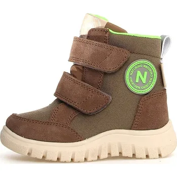Dívčí kozačky Naturino Braun 9654132 32