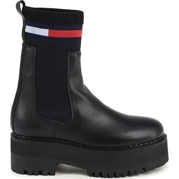 Dámské kozačky Kozačky Tommy Hilfiger Shoes Schwarz 6248634 37