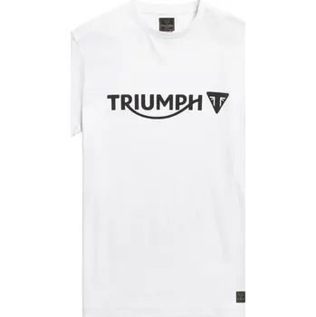 Pánské tričko TRIUMPH triko Cartmel White – 3XL, bílá