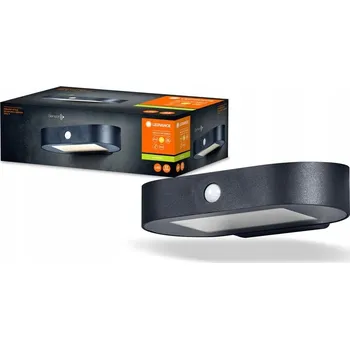 Venkovní osvětlení Venkovní nástěnné svítidlo Ledvance černé, integrovaný LED zdroj 4 W