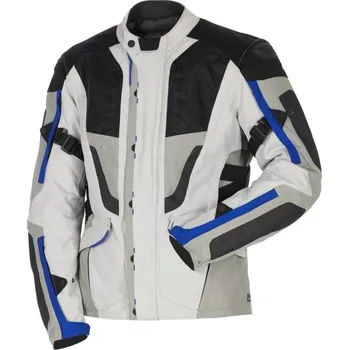 Moto bunda Yamaha textilní bunda Adventure Baku šedá – 2XL