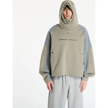 Pánská mikina Mikina Nike Tech Boreas Men's Oversized Hoodie Light Army/ Cool Grey/ Black XXL
