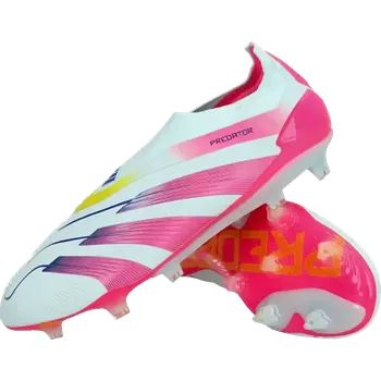Kopačky Pánské kopačky lisovky Adidas Predator Elite LL FG BTK růžovo-blankytné