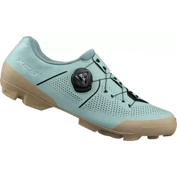 Pánské cyklistické tretry Shimano SH-XC302 Women EU 41 light blue