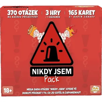Desková hra Nikdy Jsem PACK - Karetní párty set