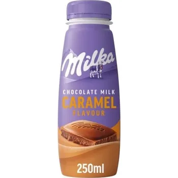 Mléko Nápoj Milka - karamel, 8x 250 ml