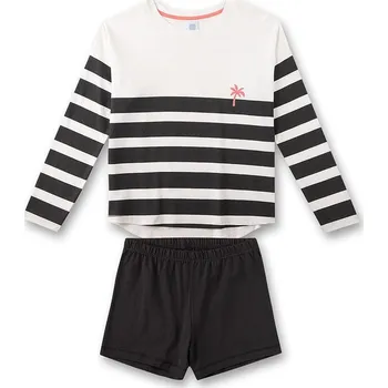 Dívčí spodní prádlo Sanetta Weiß/ Schwarz 1892309 140