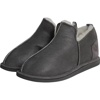 Pánské pantofle Boty Kaiser Naturfellprodukte Grau 4859050 41