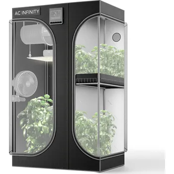 Pěstební box AC Infinity CLOUDLAB 632D, 2-in-1 Advance Grow Tent, 2000D Diamond Mylar Canvas - 90x60x180cm