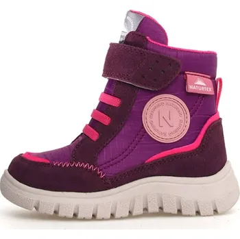 Dívčí kozačky Naturino Lila/ Pink 9527098 25