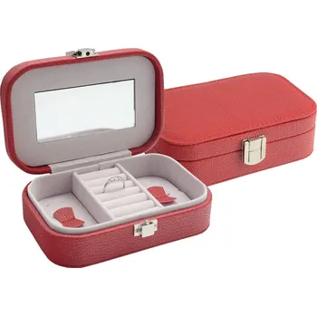 Šperkovnice Červená šperkovnice SP487A7