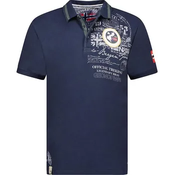 Pánské tričko Tričko Geographical Norway Dunkelblau 2870681 S