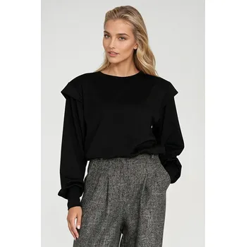 Dámská móda Mikina Nife Schwarz 5074906 38