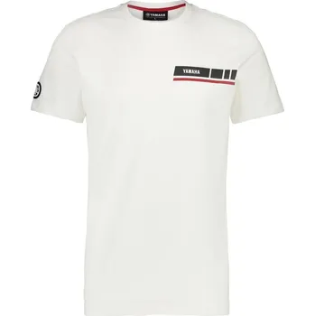 Pánské oblečení Yamah pánské tričko REVS Gladstone – M, bílá