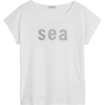 Tričko Marc O'Polo Weiß 2042597 M