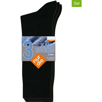 Pánské ponožky Ponožky Nur Die Schwarz 3386743 43