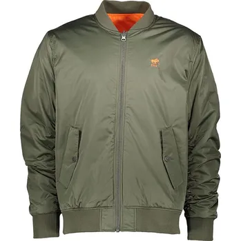Pánská větrovka Bunda Polo Sylt Khaki/ Orange 9398934 XL