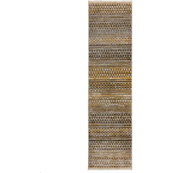 Koberec Flair Rugs Běhoun Santiago Camino Yellow Rozměry koberců: 66x300