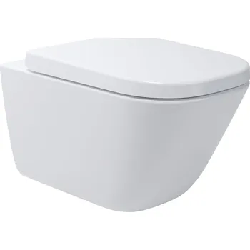 Klozet Oltens Hadsel záchodová mísa závěsná bez splachovacího kruhu s vírovým splachováním bílá lesk 42043000