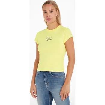 Dámské tričko Tričko TOMMY JEANS Gelb 3900419 L