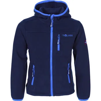 Dívčí bunda Trollkids Dunkelblau/ Hellblau 1525625 116