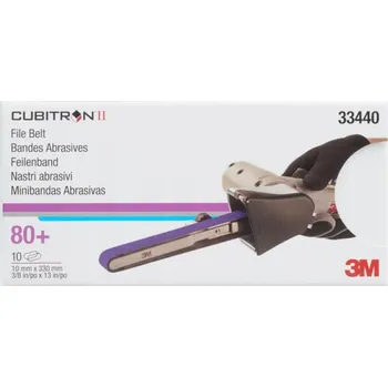 Brusný papír 3M 33439 Brusný pás 10x330mm Cubitron 60+ 10 Ks