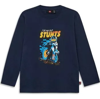 Oblečení a móda Tričko LEGO Dunkelblau 2966550 134