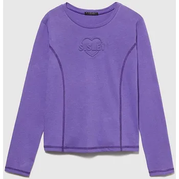 Dívčí tričko Tričko Sisley Violett 6467110 160