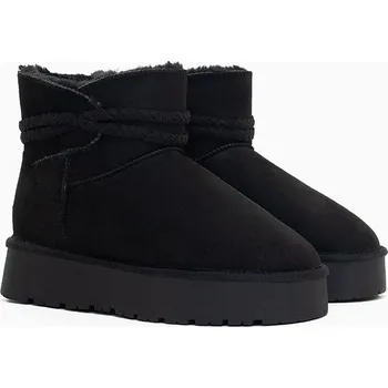 Dámské kozačky Boty ISLAND BOOT Schwarz 9569679 39