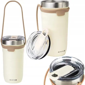 Termoska TERMOHRNEK TERMOSKA TURISTICKÁ NA KÁVU ČAJ HORKÉ NÁPOJE VELKÁ 550ML