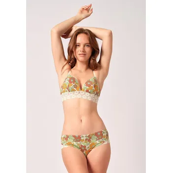 Podprsenka Podprsenka Skiny Hellgrün/ Orange/ Creme 9712428 70A