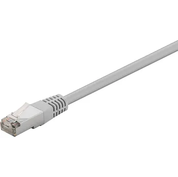 Síťový kabel Patch kabel Goobay F/UTP 5e RJ45 / RJ45 1 m šedý