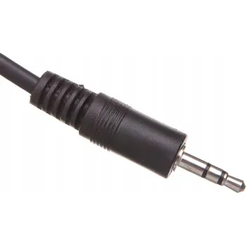 Audio kabel Goobay AVK 119-500 Q 5.0 m kabel audio 5 m 3.5 mm černý