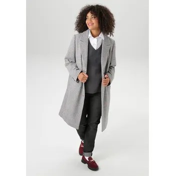 Dámská vesta Bunda Aniston Schwarz/ Camel 6860413 48