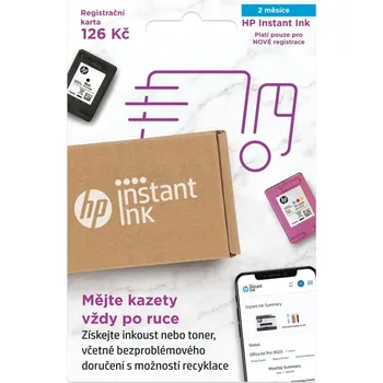 Tiskárna HP cards - Předplatné ke službě HP Instant Ink ALL