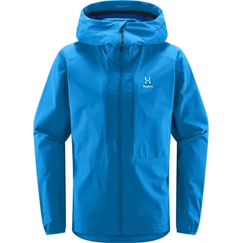 Pánská softshellová bunda Haglöfs Discover touring - modrá Velikost: L