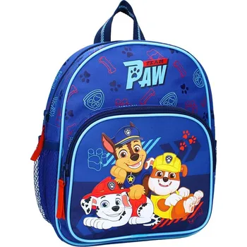 Školní batoh Školní batoh Tlapková Patrola modrý s kapsami