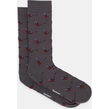 Pánské ponožky Ponožky Barbour MSO0068 šedá 90X, vel. M