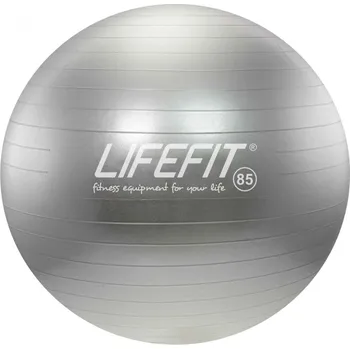 Gymnastický míč Gymnastický míč LIFEFIT® ANTI-BURST 85 cm, stříbrný