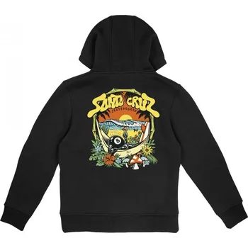 Chlapecká mikina SANTA CRUZ mikina - Youth Winkowski 8Baller Hood Black (BLACK) velikost: 10-12