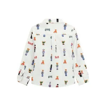 Pánská košile Guess Košile N6RH05 W9CL1 Bílá Classic Fit 2Y