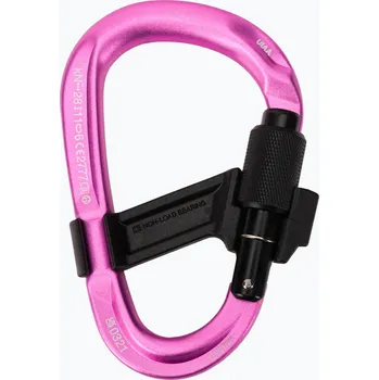 karabina Karabina MAMMUT Smart HMS 2.0 Screwgate Carabiner růžová