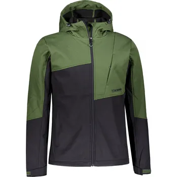 Pánská softshellová bunda Pánská softshellová bunda ALTISPORT GAN KHAKI/ČERNÁ XL