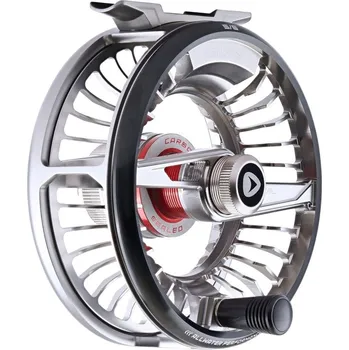 Rybářský naviják Muškařský Naviják Greys Tital 910 Fly Reel #9/10 Titanium/Black