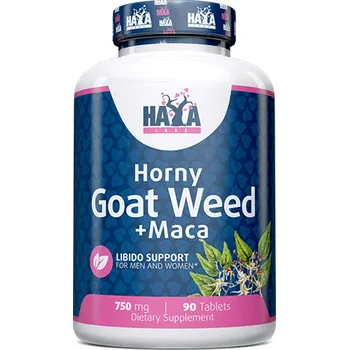 Haya Labs Horny Goat Weed Extract 750 mg + MACA 90tbl